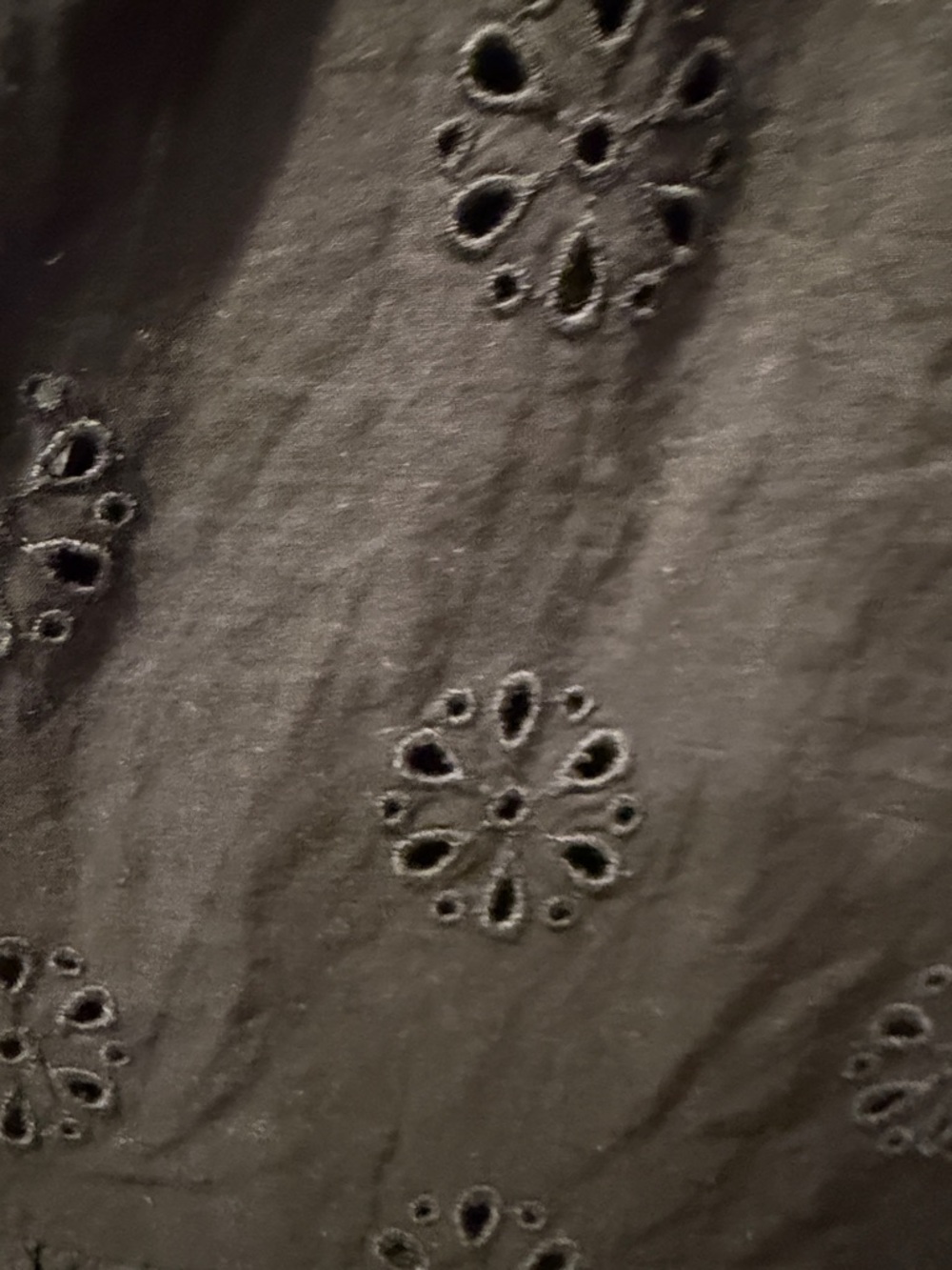 GAP Black Eyelet Tiered Maxi Dress - Picture 10 of 16